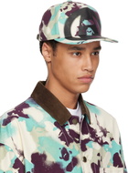 BAPE Blue & Purple Map Camo Cap