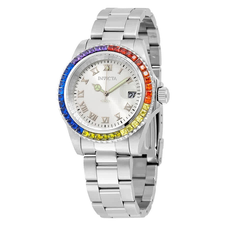Photo: Invicta Angel Silver Dial Stainless Steel Ladies Watch 20021