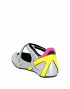 The Attico Womens Ballet flats in Silver
