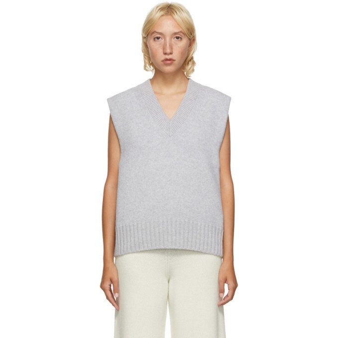 Photo: Arch The Grey Cashmere Wool Vest