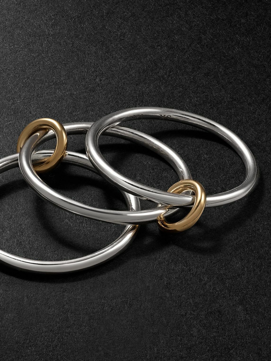 Spinelli Kilcollin - Solarium Sterling Silver and 18-Karat Gold Ring - Silver