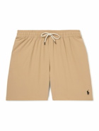 Polo Ralph Lauren - Traveler Straight-Leg Mid-Length Recycled Swim Shorts - Neutrals