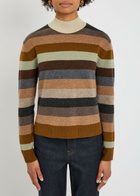 Tory Burch Striped Wool top Multicoloured