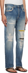 UNDERCOVER Blue UC1F4503-1 Jeans