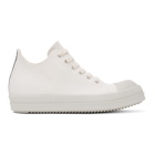 Rick Owens Drkshdw White Low Sneakers