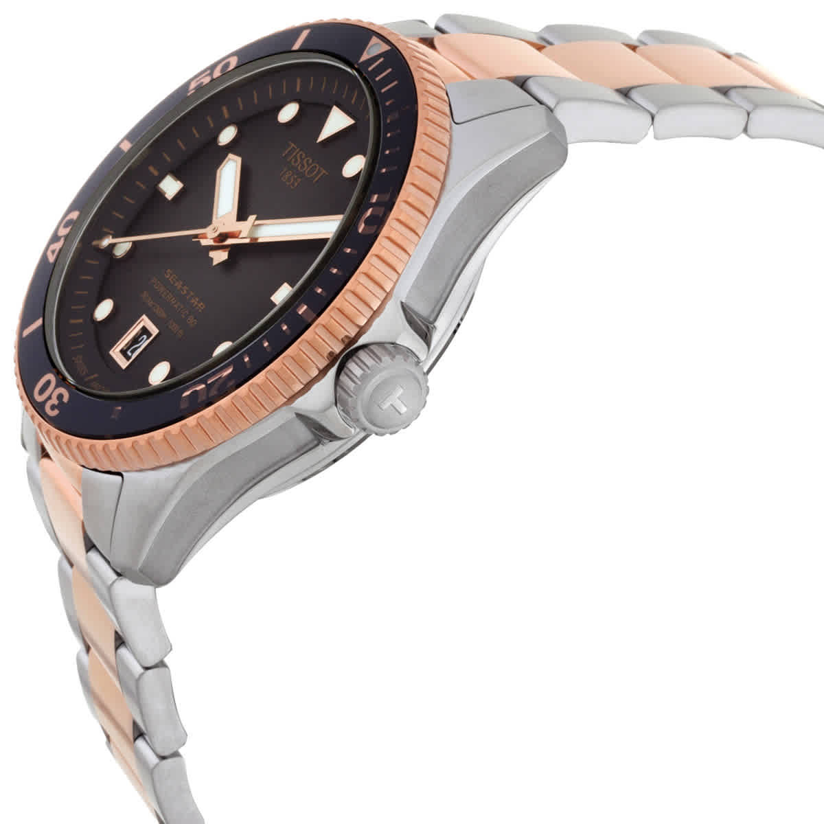Tissot Seastar 1000 Automatic Graded Grey-Black Dial Watch T1208072205101