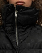 Misbhv Nylon Monogram Puffer Black - Womens - Down & Puffer Jackets