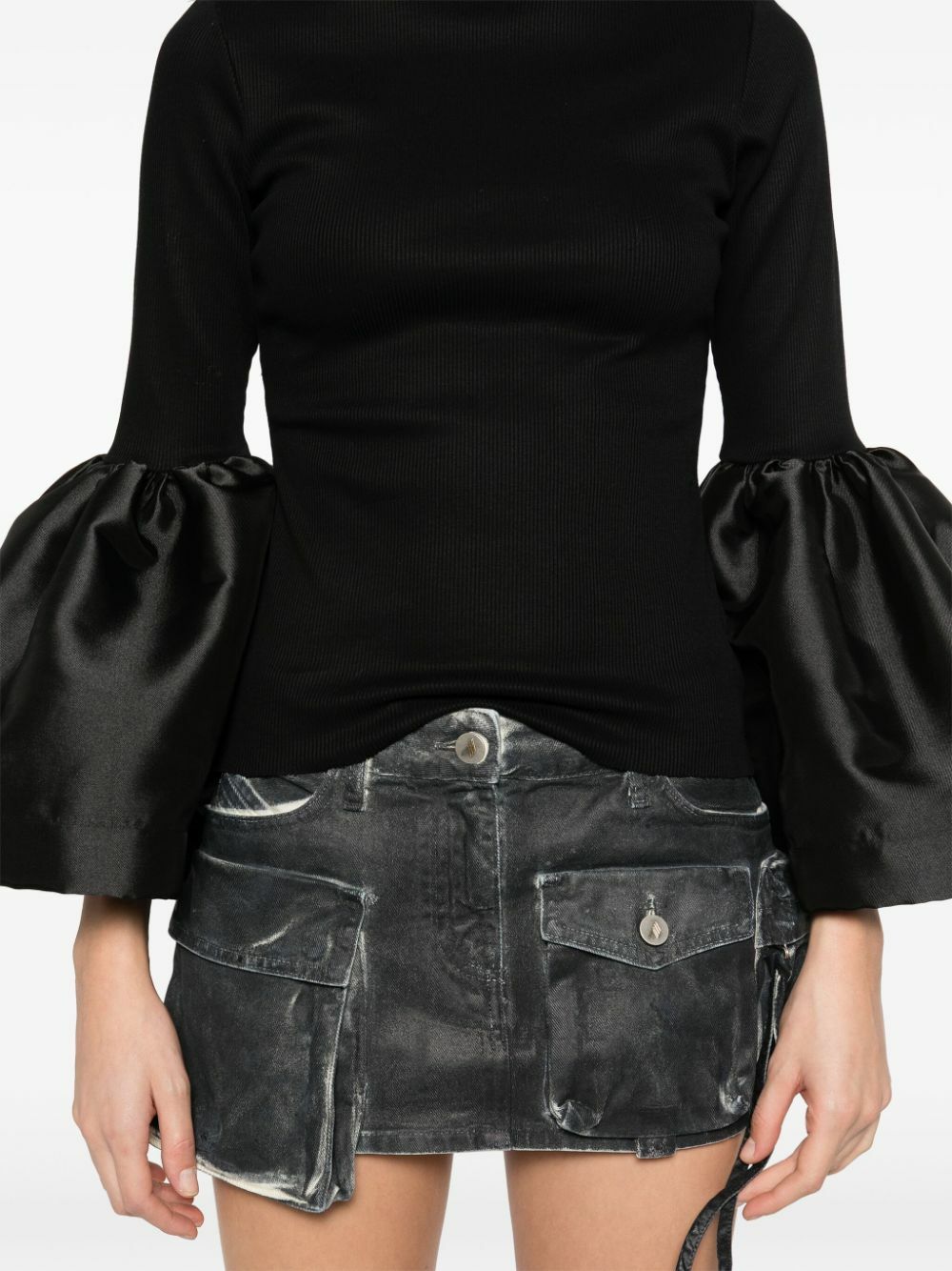 Marques'Almeida Flared-Cuff Top Marques Almeida