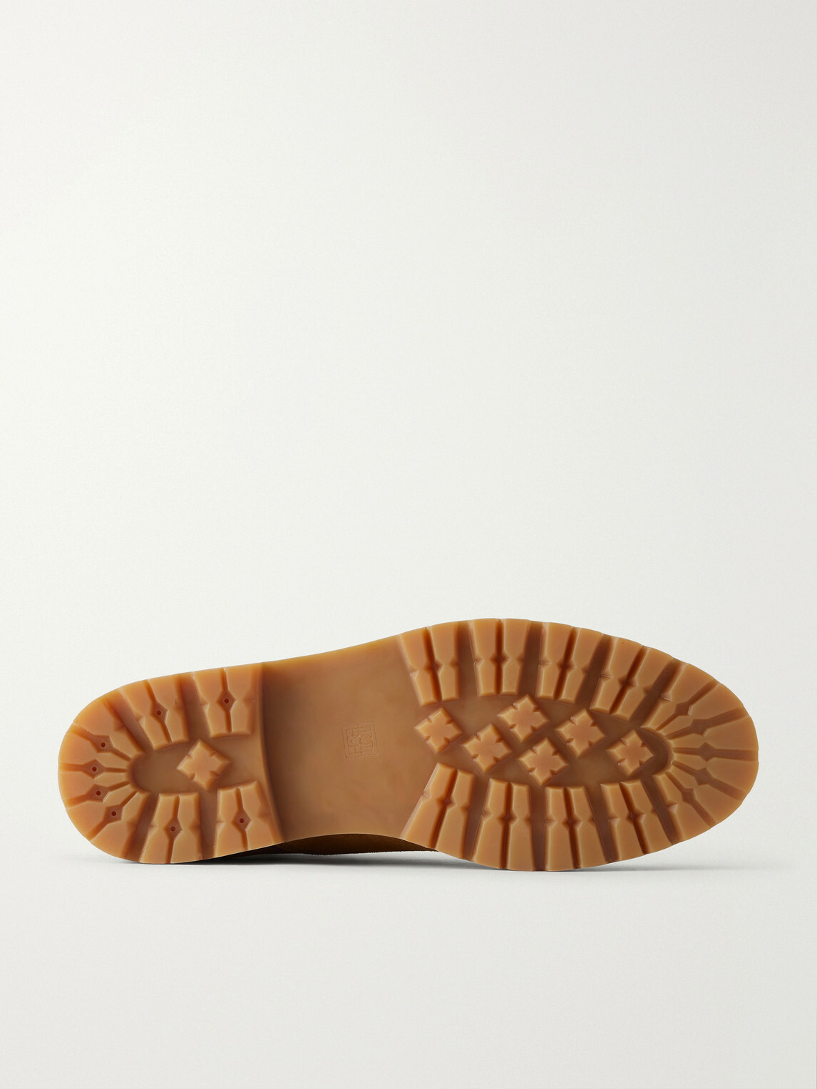 TOTEME - Shearling-Lined Suede Boots - Brown