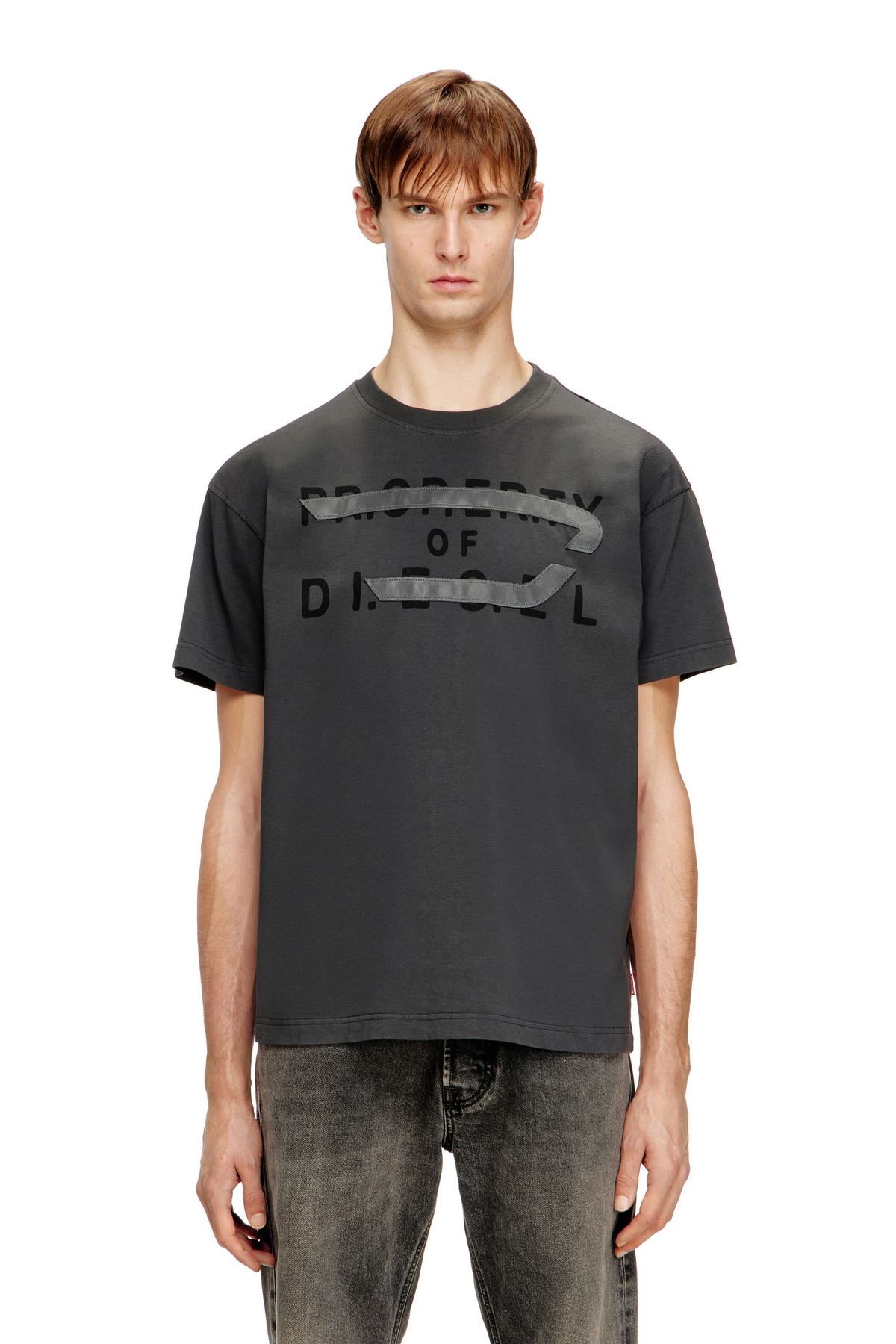 Diesel Khaki T-Cranet-Ls Long Sleeve T-Shirt Diesel