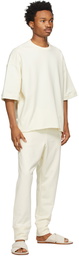 Jil Sander Off-White French Terry Lounge Pants