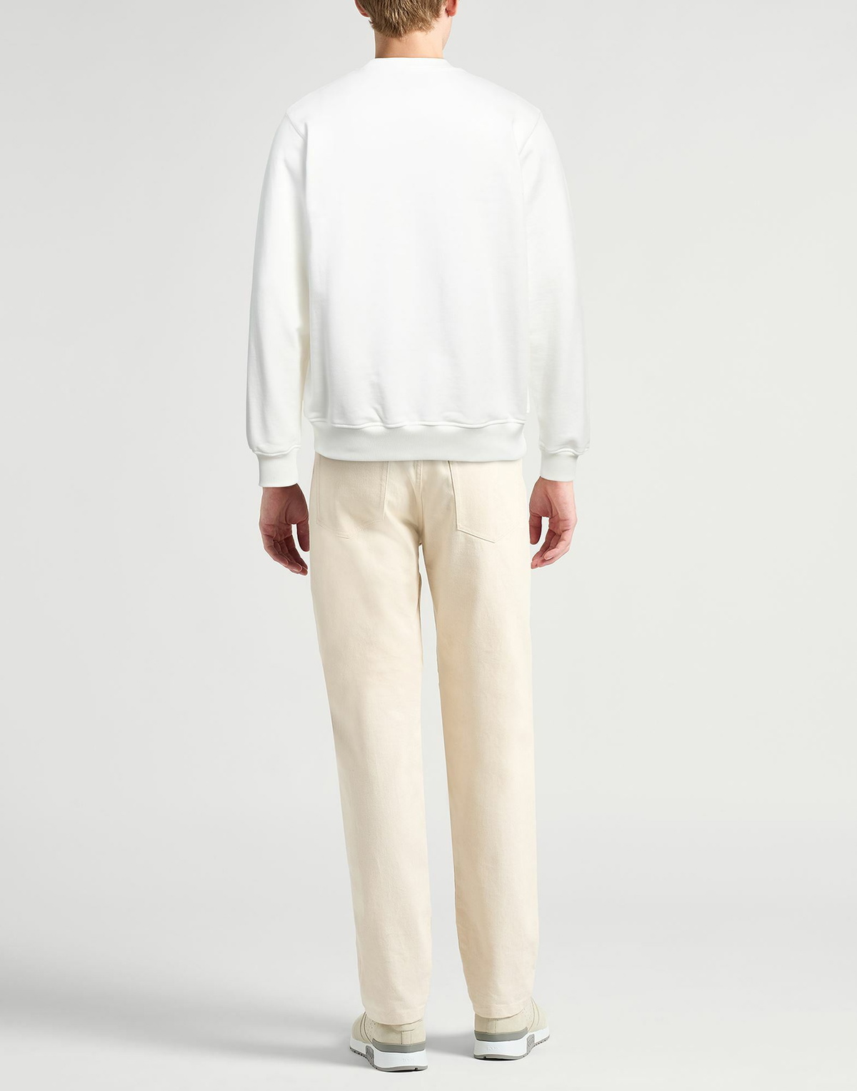 Casablanca Mens Sweatshirt in White