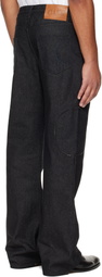 Edward Cuming Black Circle Window V01s Jeans