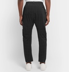 Nike - Tech Pack Tapered Checked Stretch Nylon-Blend Cargo Trousers - Black