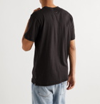 RAG & BONE - Logo-Print Cotton-Jersey T-Shirt - Black