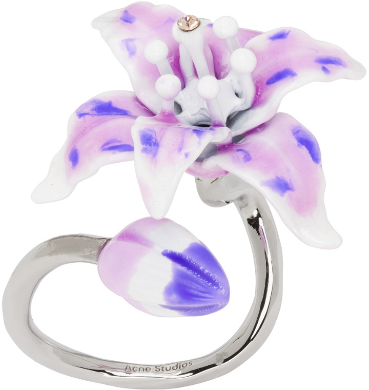Photo: Acne Studios Silver Flower Ring