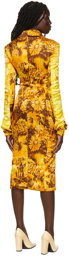 Kwaidan Editions Wadded Satin Shirt Dress
