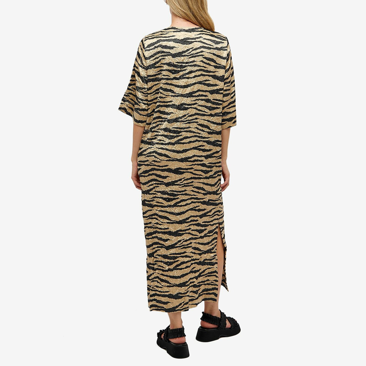 line and dot sophie maxi dress Sofie the Label Sage Black Polka Dot Cowl Neck Satin Maxi Dress – Momni  Boutique