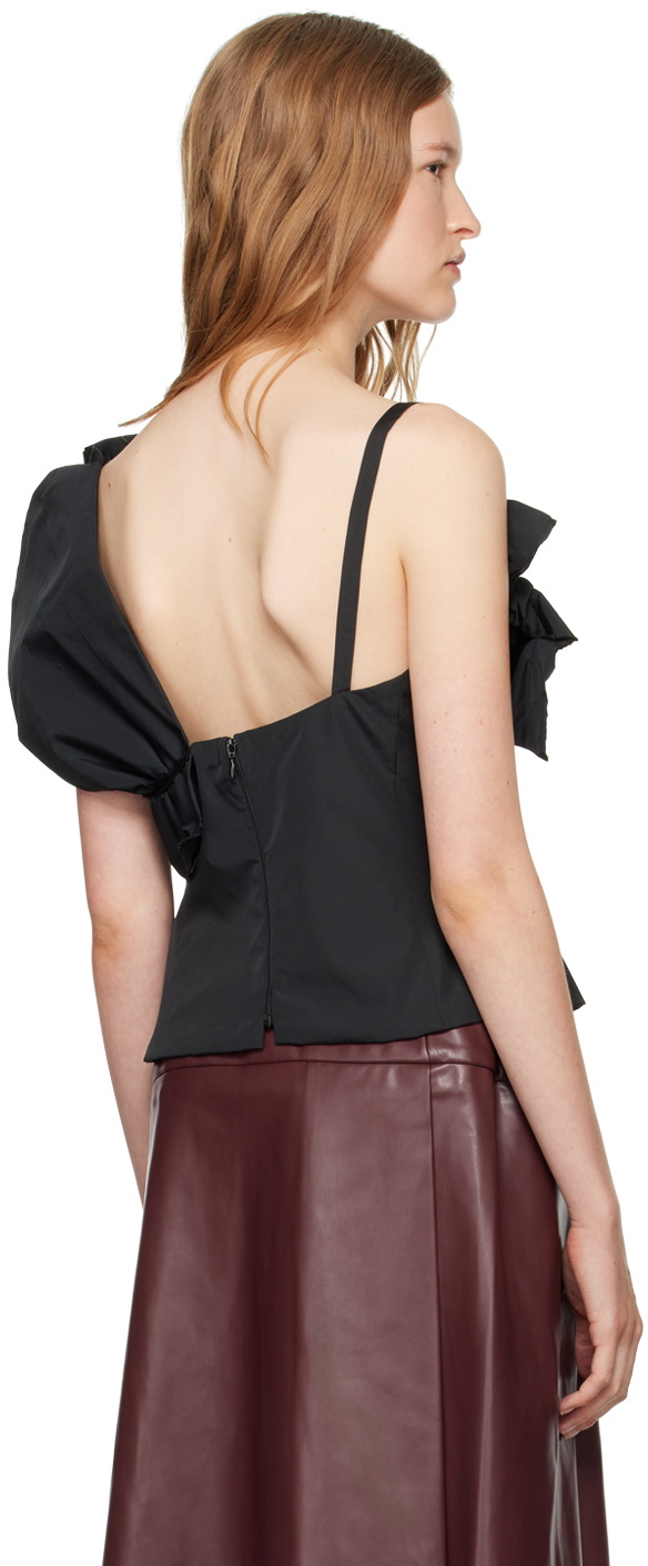 Renaissance Renaissance Black Thea Bustier Blouse