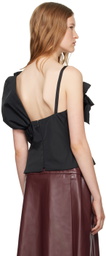 Renaissance Renaissance Black Thea Bustier Blouse