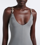 Eres Sculpturale embellished jersey maxi dress