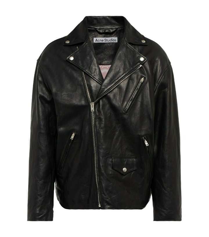 Photo: Acne Studios - Leather biker jacket
