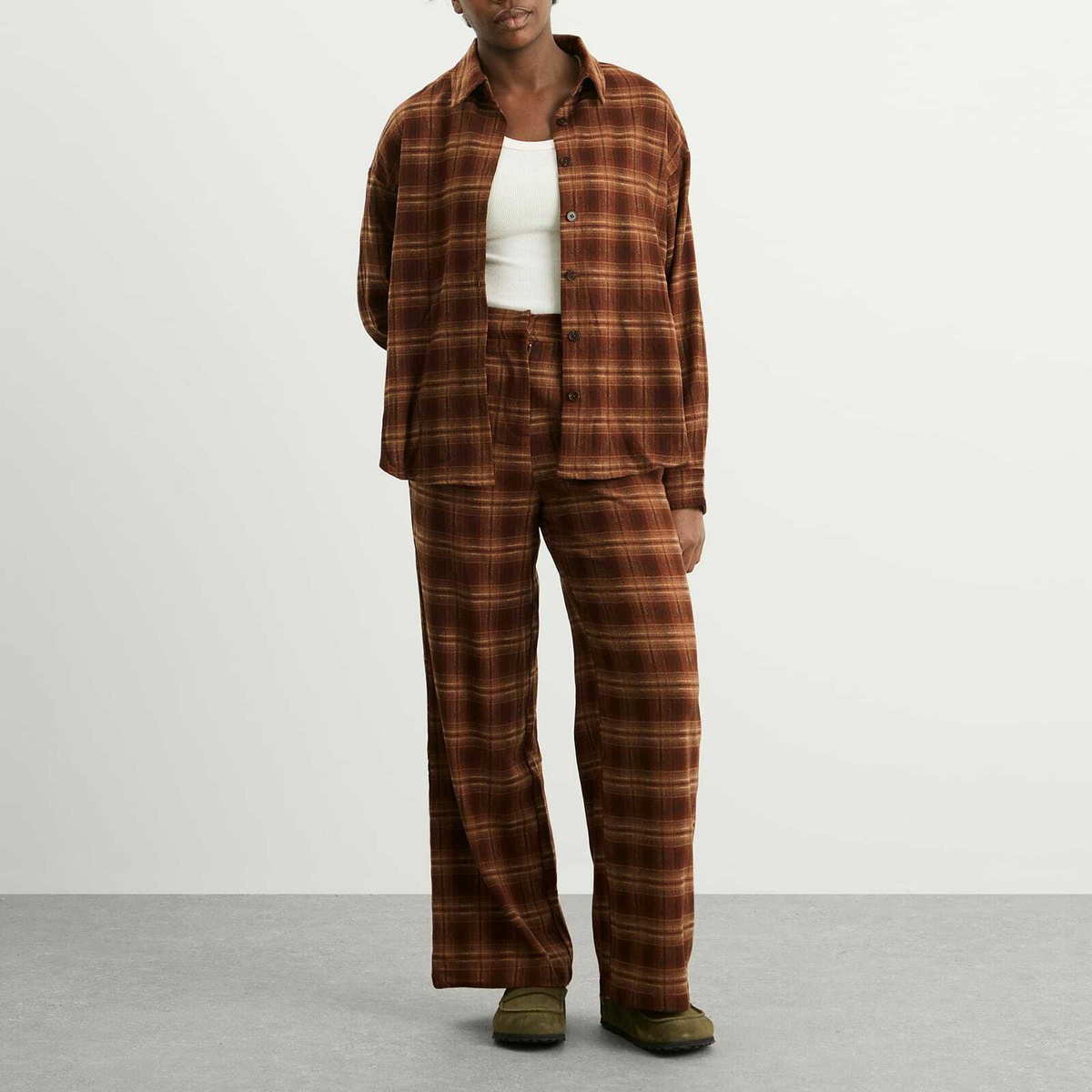 4th & Reckless Women's Tove Check Trousers in Multi
