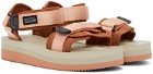 Suicoke Pink CEL-VPO Sandals