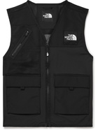 THE NORTH FACE - Logo-Appliquéd Mesh-Trimmed DryVent Gilet - Black