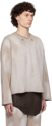 KUSIKOHC Gray Faded Sweatshirt