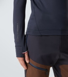 Moncler Grenoble Logo fleece ski top