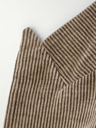 Ralph Lauren Purple label - Kent Slim-Fit Double-Breasted Cotton and Cashmere-Blend Corduroy Suit Jacket - Brown