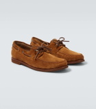 Gianvito Rossi Vandé suede boat shoes