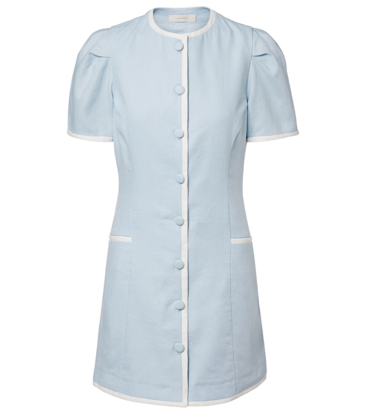 Photo: Faithfull Madeline linen minidress