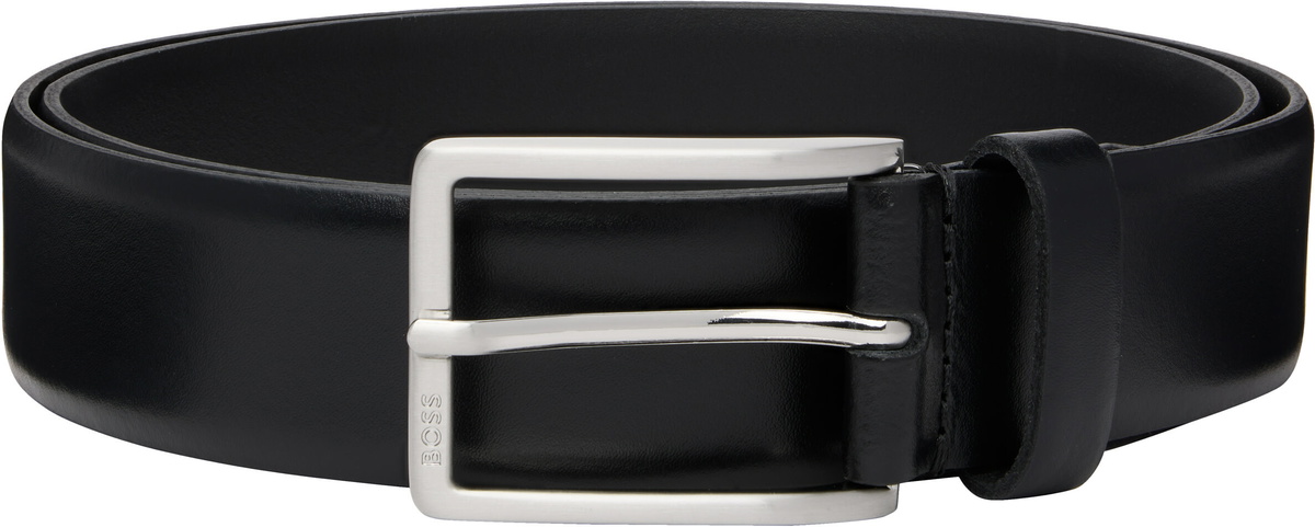BOSS Black Leather Belt