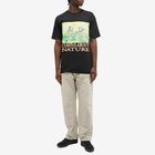 MARKET Men's Curious About Nature T-Shirt in Washed Black