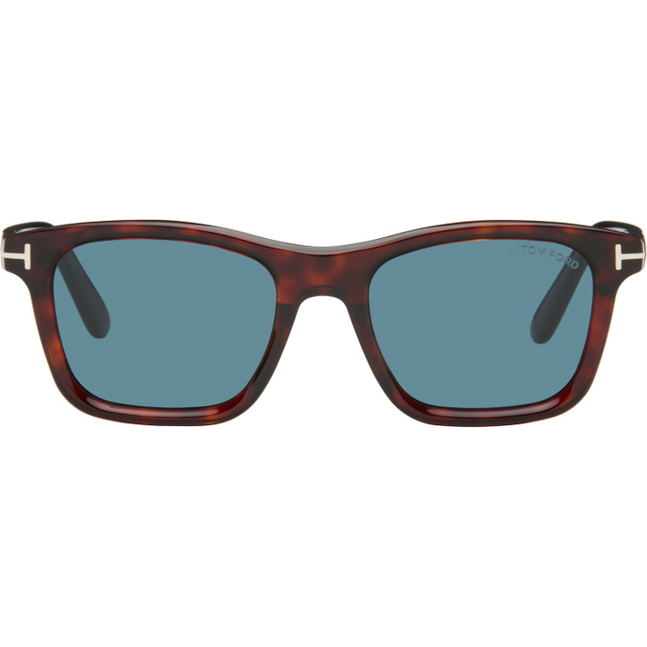 Photo: TOM FORD Brown Barron Sunglasses