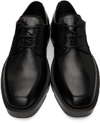 Givenchy Black Squared Lace-Up Derbys