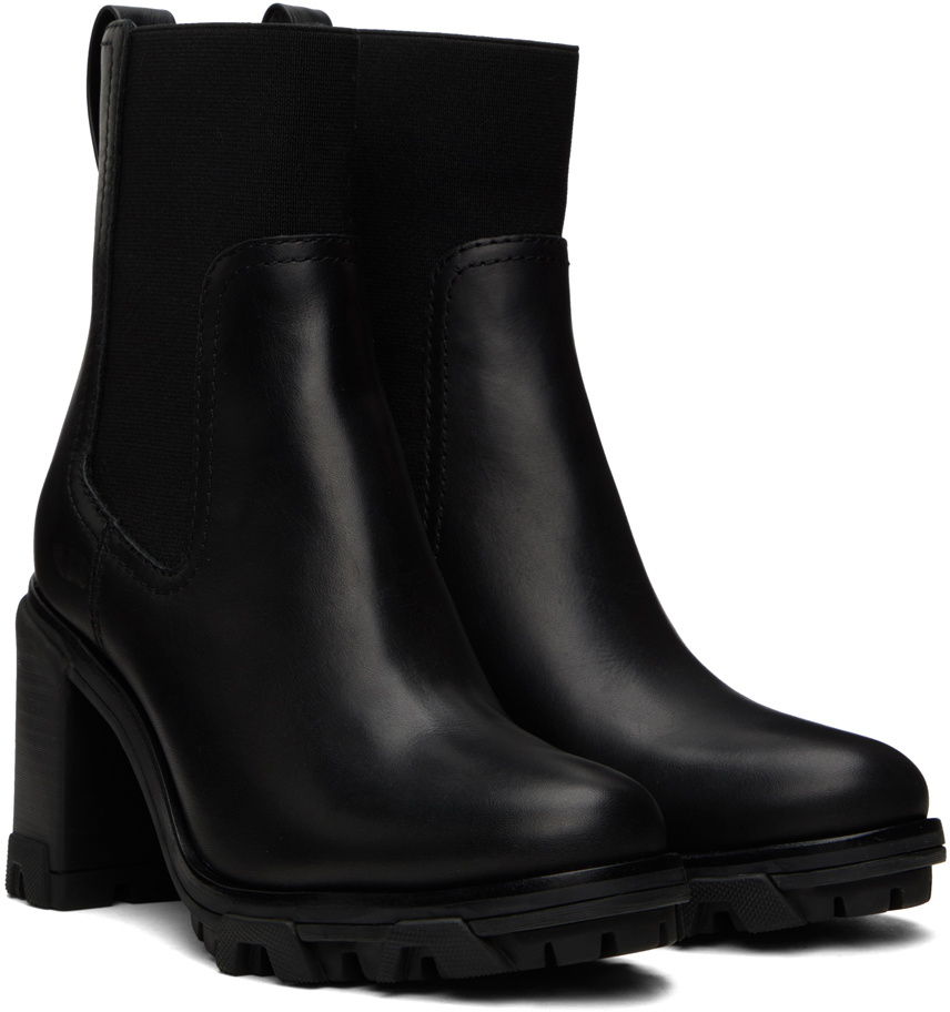 rag & bone Black Shiloh High Chelsea Boots