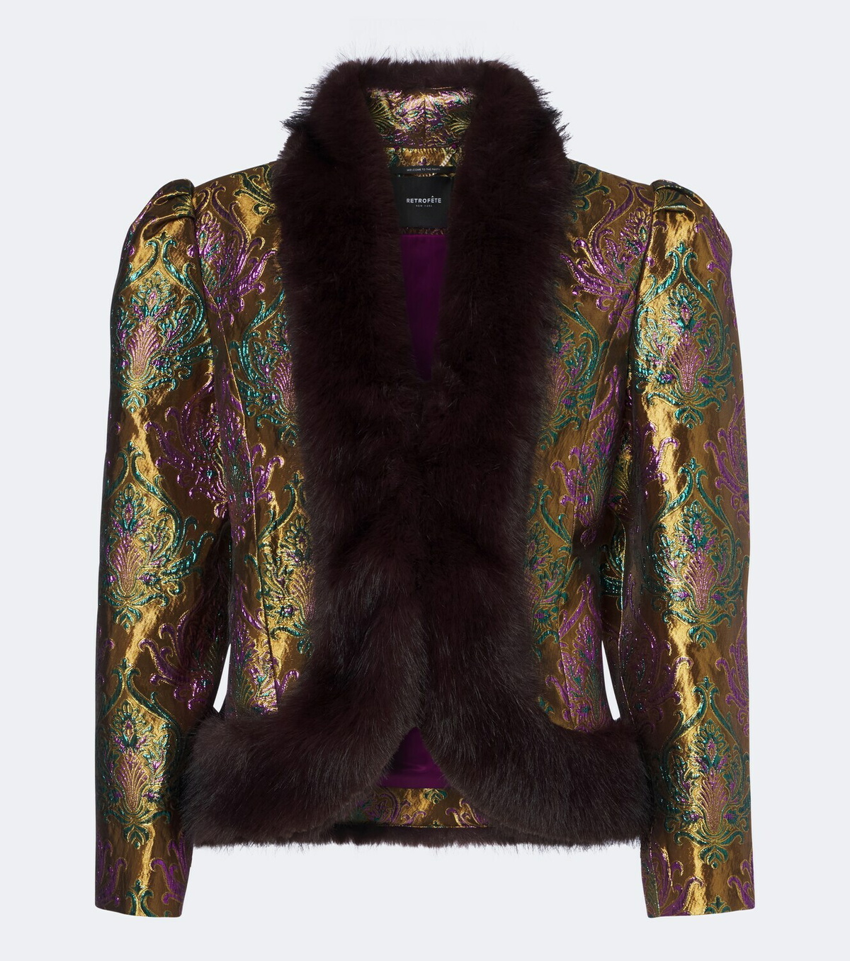 Retrofête Delphira brocade jacket