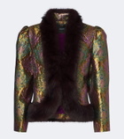 Retrofête Delphira brocade jacket
