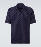 Frescobol Carioca Roberto cotton-blend terry cuban shirt