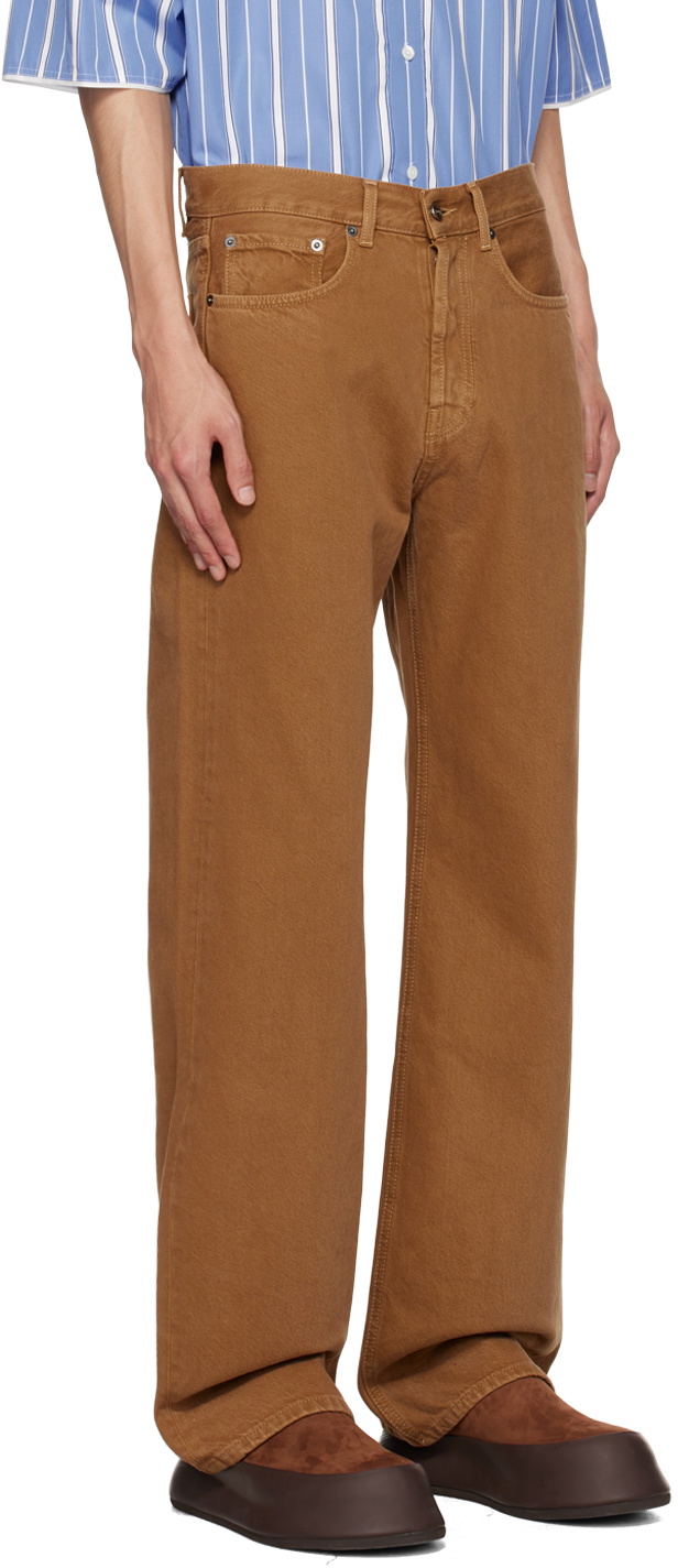 Jacquemus Brown Le Chouchou 'Le de Nîmes Suno' Jeans Jacquemus