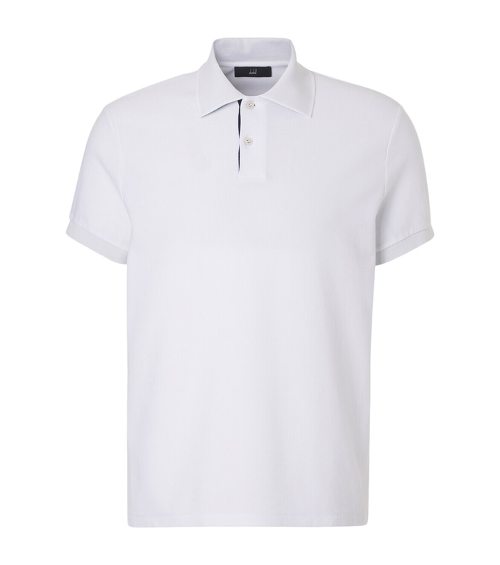 Photo: Dunhill Cotton piqué polo shirt