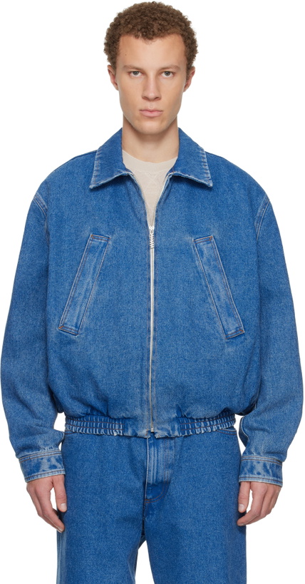 Photo: Marni Blue Faded Denim Jacket