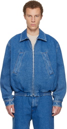 Marni Blue Faded Denim Jacket