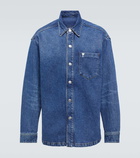 Ami Paris Ami de Cœur denim overshirt