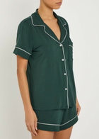Eberjey Gisele Jersey Pyjama set Green