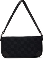 MISBHV Black Jacquard Monogram 90s Mini Bag