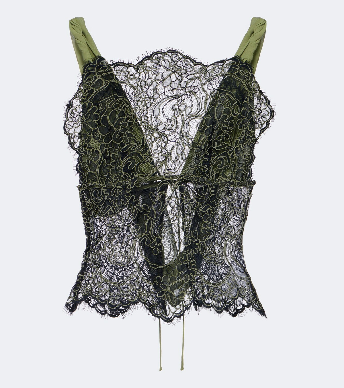 Christopher Esber Aluna lace top